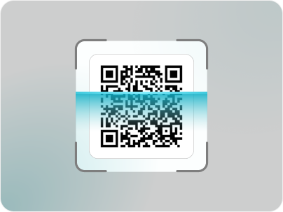Di chuyển camera đến gần mã QR và tiến hành quét mã QR
