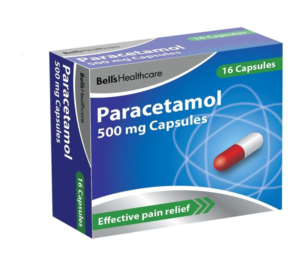 Thuốc Paracetamol (acetaminophen) là thuốc giảm đau, hạ sốt từ nhẹ đến trung bình, không chứa opioid