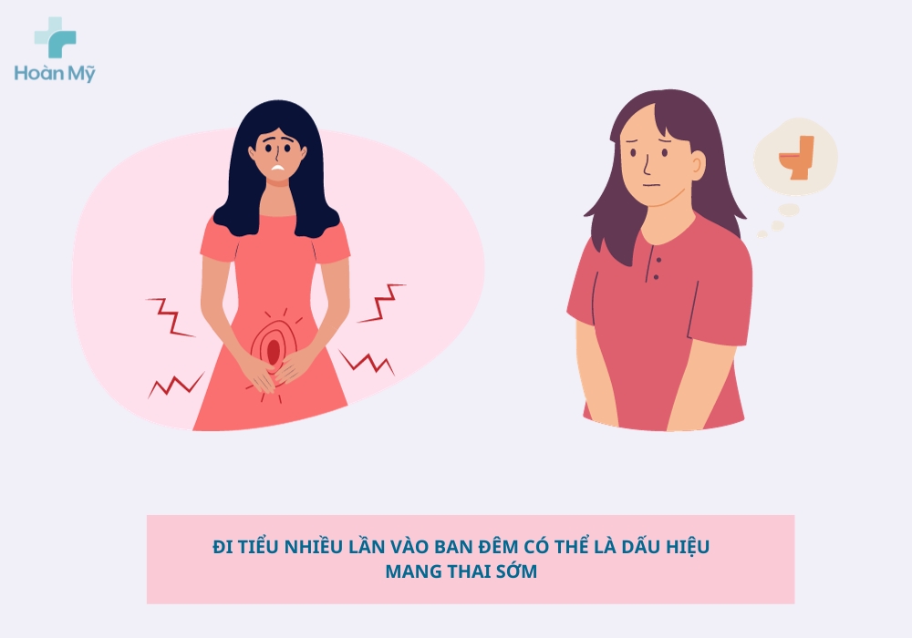 Đi tiểu nhiều lần là dấu hiệu mang thai sớm 