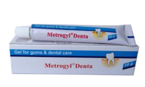 Gel bôi sử dụng trong nha khoa Metrogyl Denta chứa Metronidazol