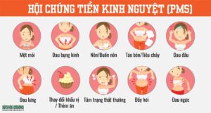 Triệu chứng trong chu kỳ kinh nguyệt