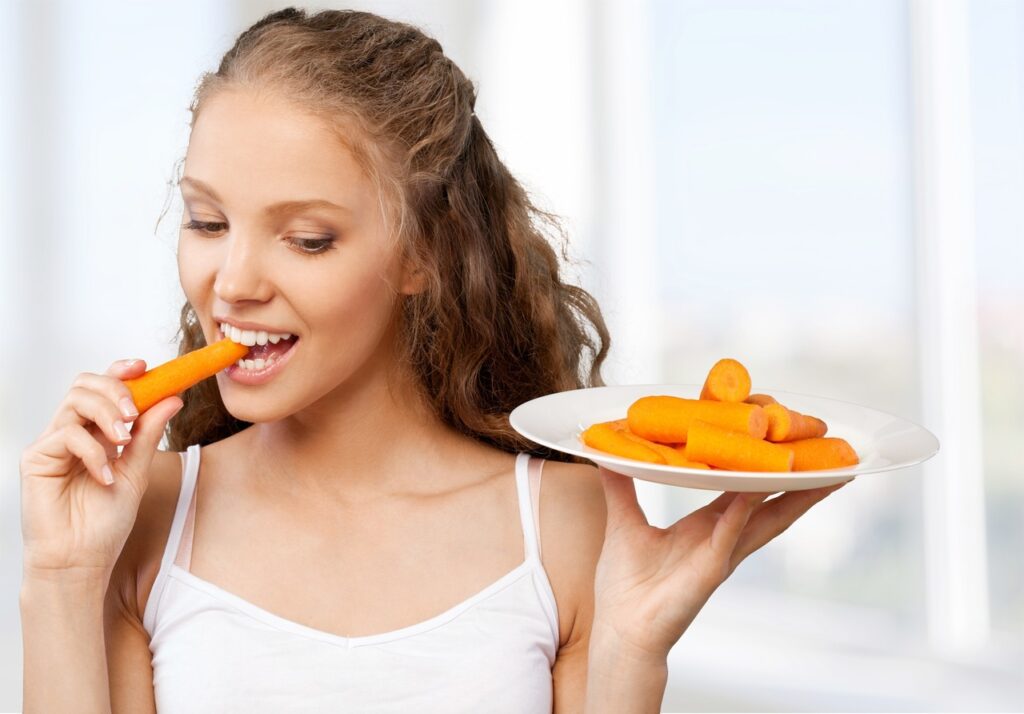 Cà rốt giúp giảm cảm giác thèm ăn