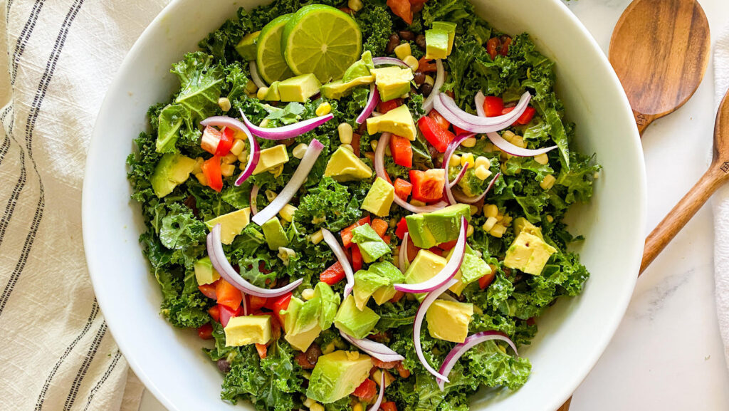 Salad cải kale