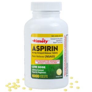 Một số điều cần lưu ý khi bảo quản thuốc Aspirin 81