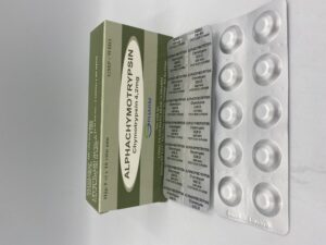 Các công dụng điều trị bệnh của thuốc Alpha chymotrypsin