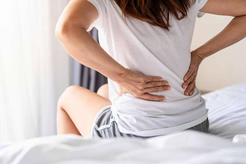 Đau nhức lưng là vấn đề thường gặp trong thời gian mang thai 