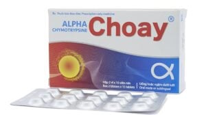 Thuốc Alpha Choay dùng hỗ trợ điều trị các triệu chứng viêm đau