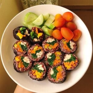 Kimbap gạo lứt