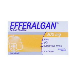Thận trọng khi sử dụng Efferalgan với các loại thuốc khác vì có thể xảy ra tương tác