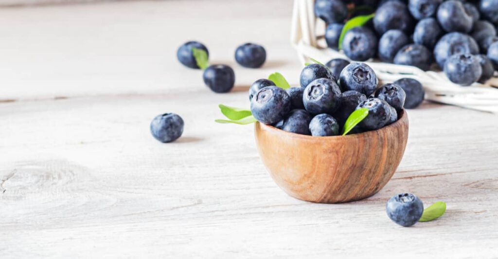 Blueberry chứa nhiều chất dinh dưỡng, tốt cho sức khỏe 