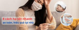 cách hạ sốt nhanh