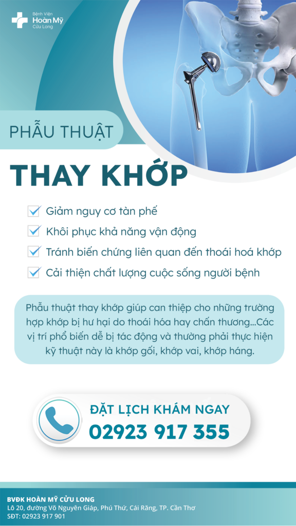 Phẫu thuật thay khớp