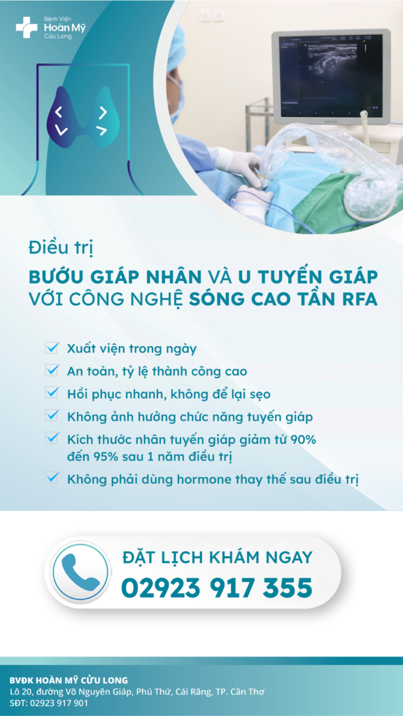 Điều trị u tuyến giáp bằng công nghệ sóng cao tần RFA