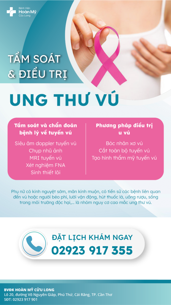 Tầm soát để phát hiện sớm và điều trị ung thư vú