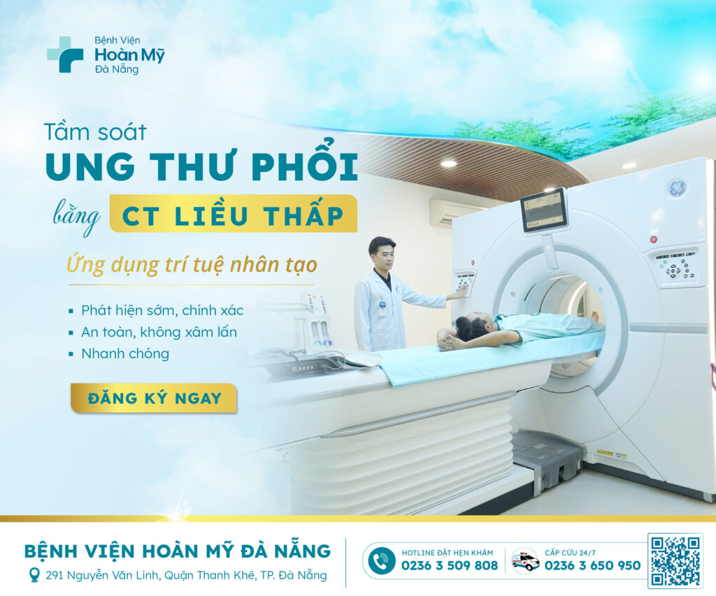 Tầm soát ung thư phổi bằng kỹ thuật chụp CT 256 lát cắt hai mức năng lượng ứng dụng trí tuệ nhân tạo (AI)