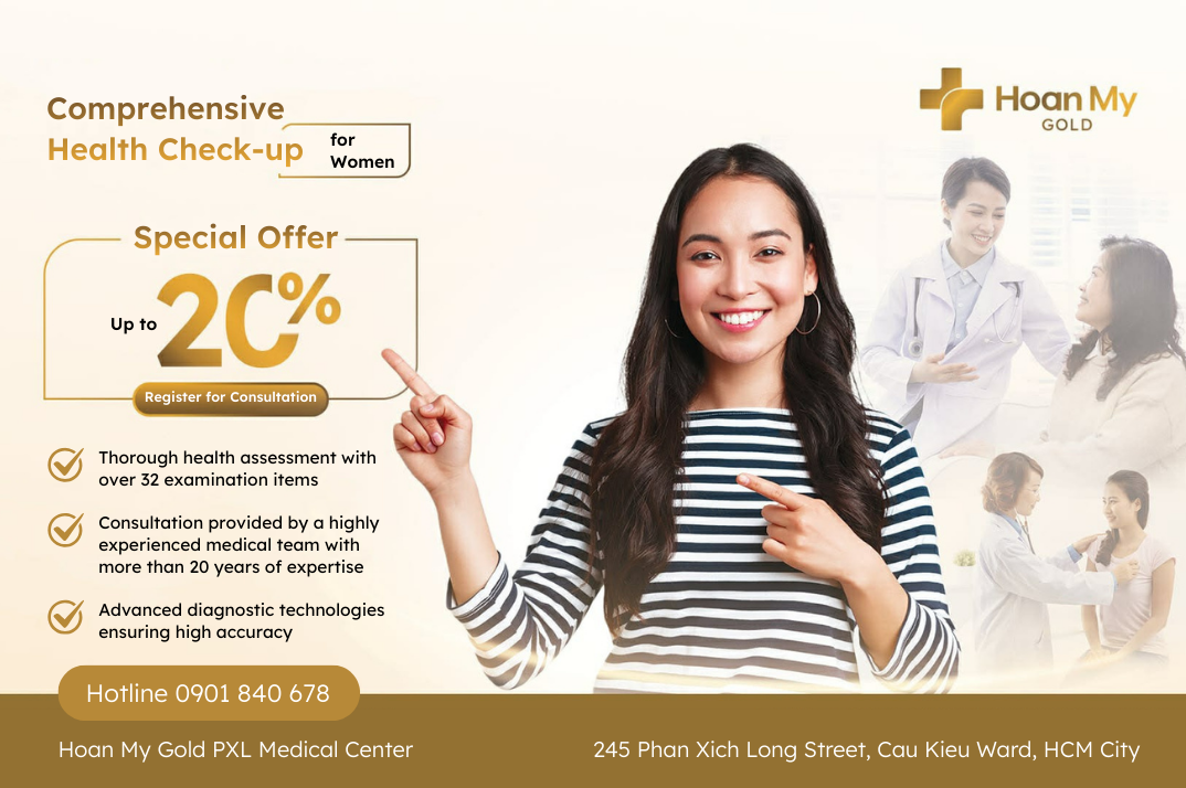 Comprehensive Women’s Health Check-Up. Protect your overall well-being