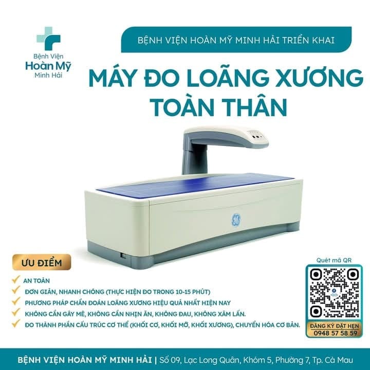 Đo mật độ loãng xương bằng phương pháp DEXA