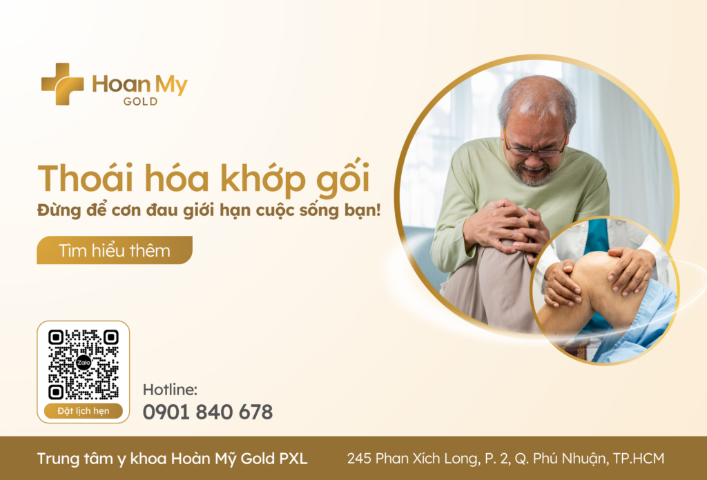 Thoái hóa khớp gối – Đừng để cơn đau giới hạn cuộc sống