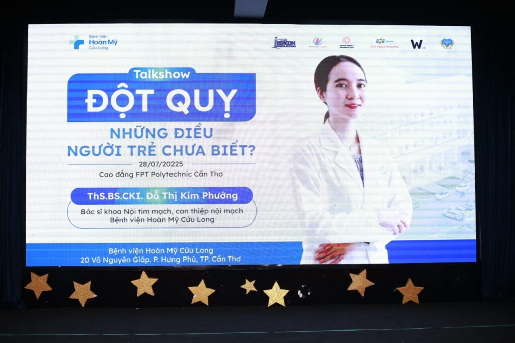 Thức tỉnh nhận thức sớm về đột quỵ – Khi người trẻ cần được trang bị kiến thức đúng