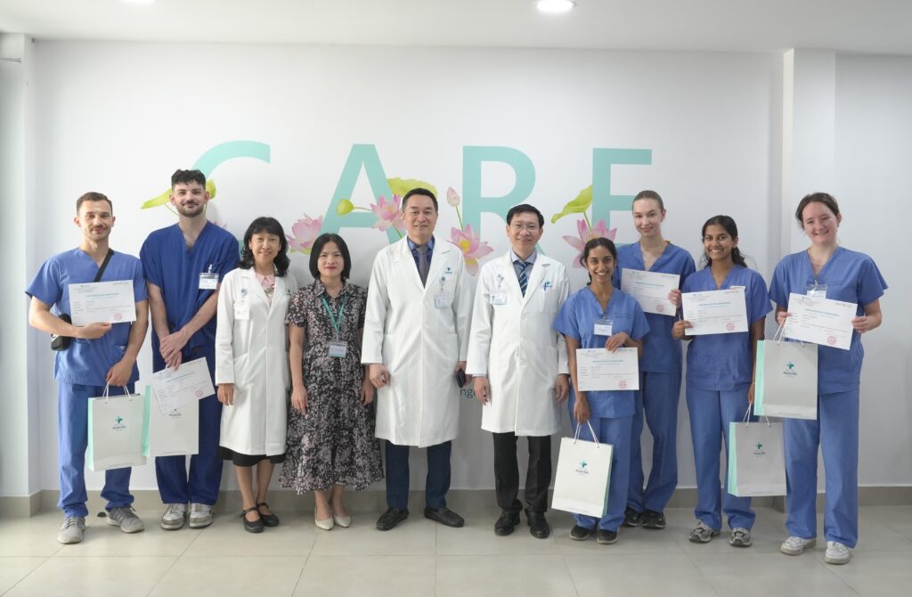 Năm thứ ba liên tiếp Bệnh viện Hoàn Mỹ Sài Gòn triển khai chương trình thực tập sinh y khoa quốc tế