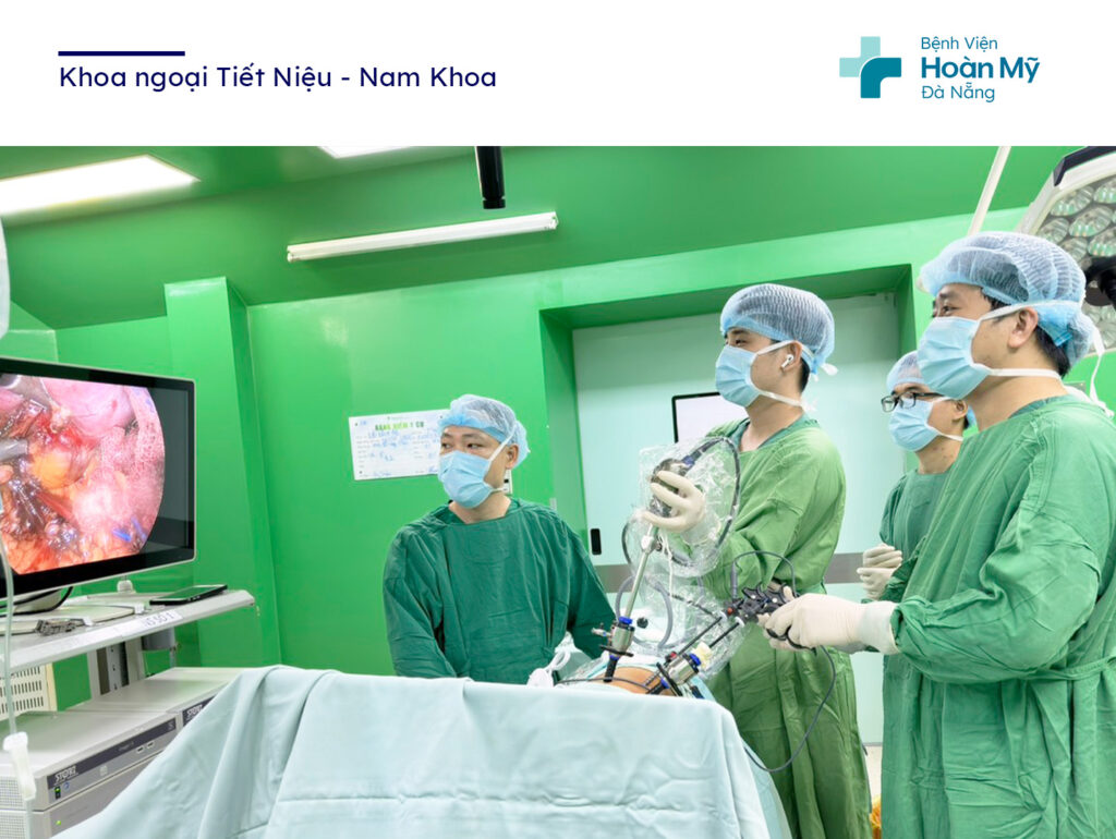 Phẫu thuật nội soi cắt chỏm nang thận sau phúc mạc