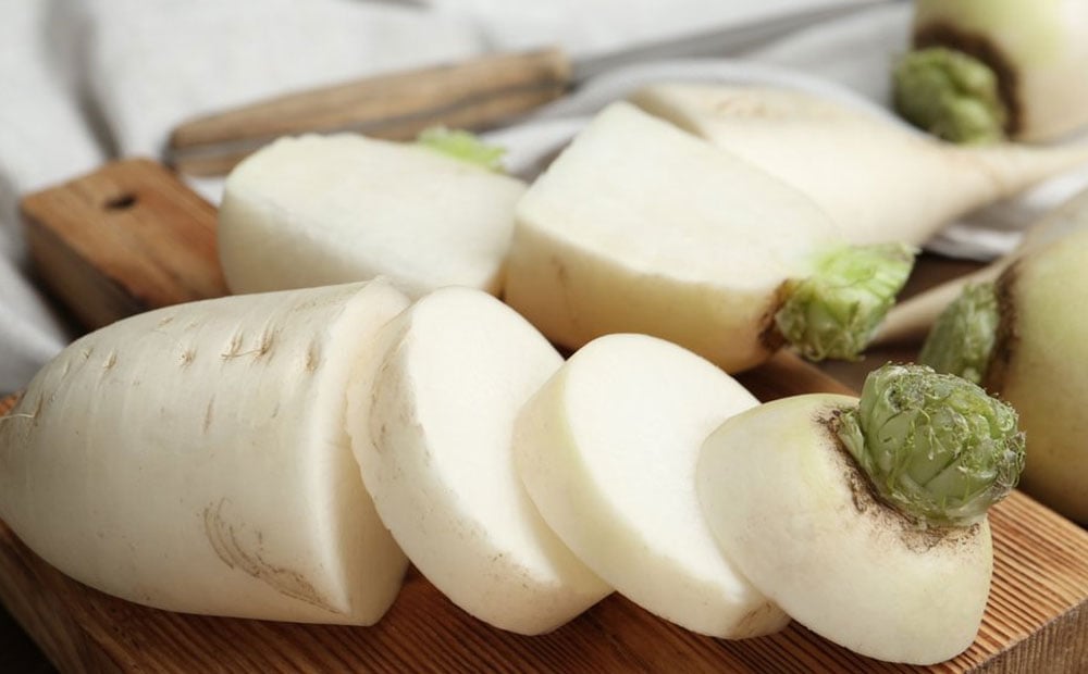 Củ cải luộc có tác dụng tiêu viêm, tiêu đờm