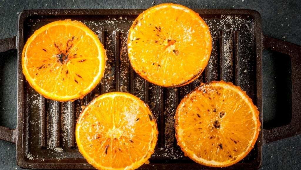 Sử dụng cam nướng trị ho, giúp tiêu đờm