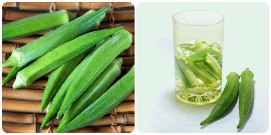 Đậu bắp có thể ép thành nước uống