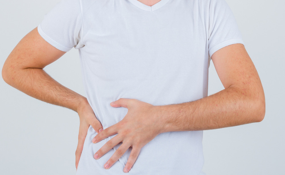 Các vị trí đau bụng bên phải vùng bên dưới và bên trên