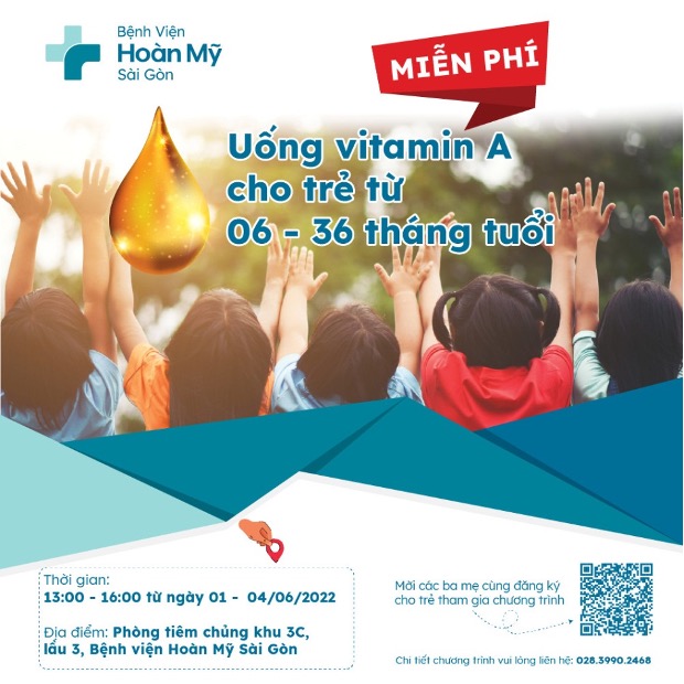 Phòng ngừa thiếu vitamin A ở trẻ từ 6-36 tháng tuổi
