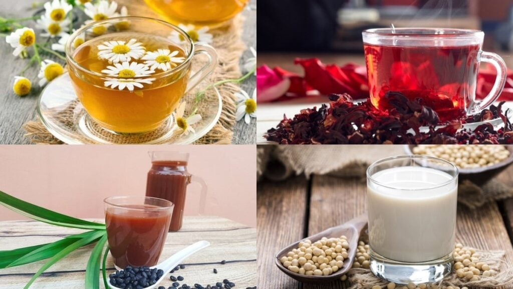 Trà hoa cúcđường phèn