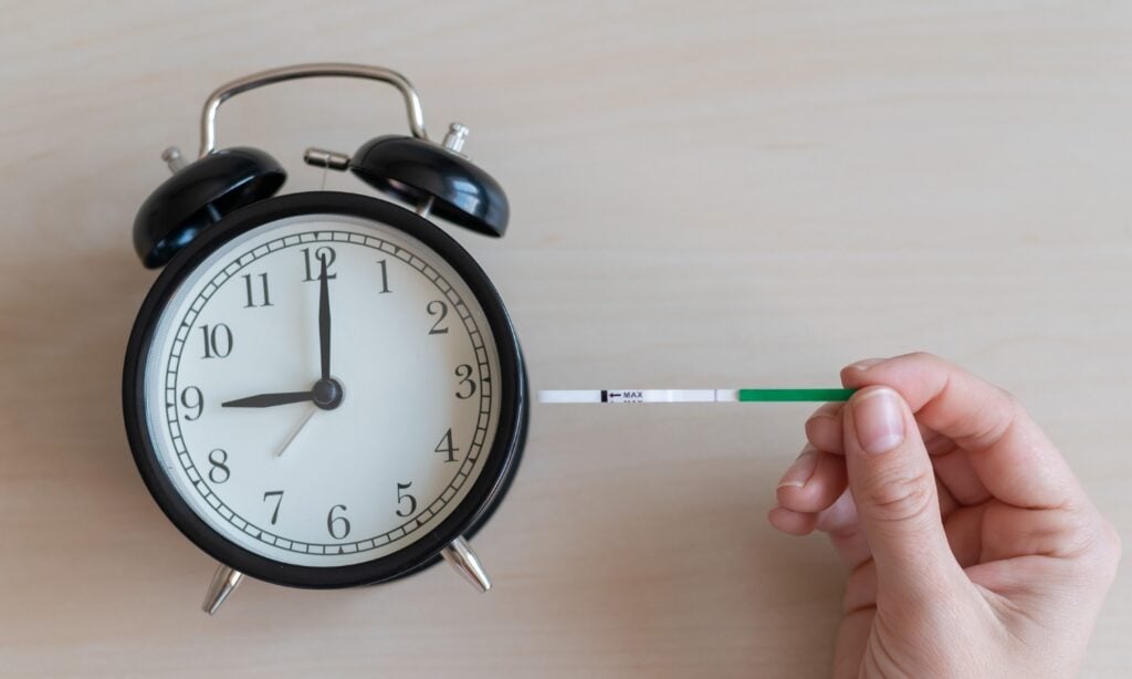 Que thử thai 1 vạch đậm 