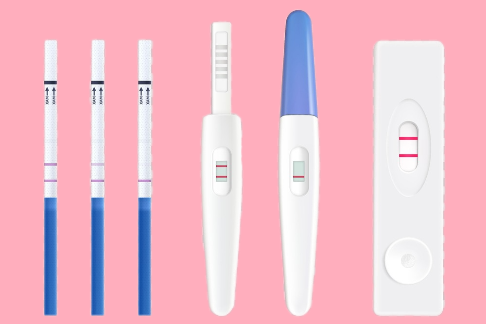 Hình ảnh các loại que thử thai