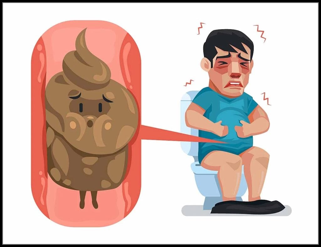 Táo bón là một trong những nguyên nhân gây ra đau bụng dưới 