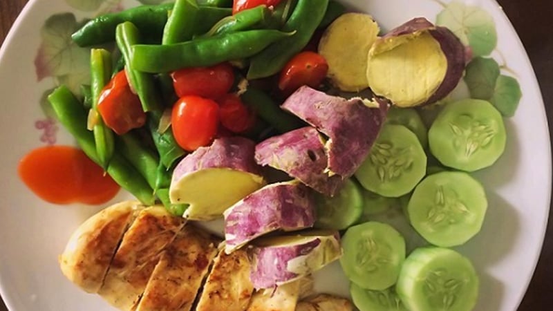 Thực đơn giảm 5kg trong 1 tuần với khoai lang