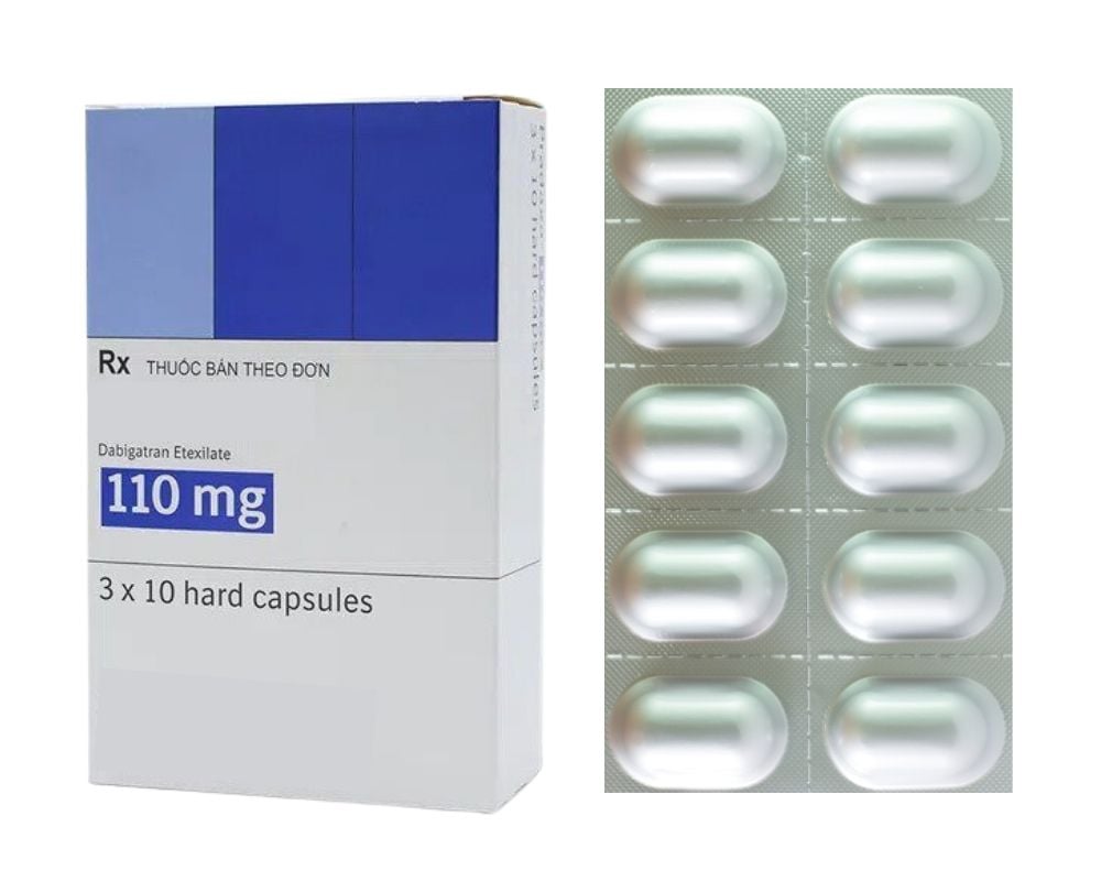 Thuốc làm tan máu đông Pradaxa 110mg