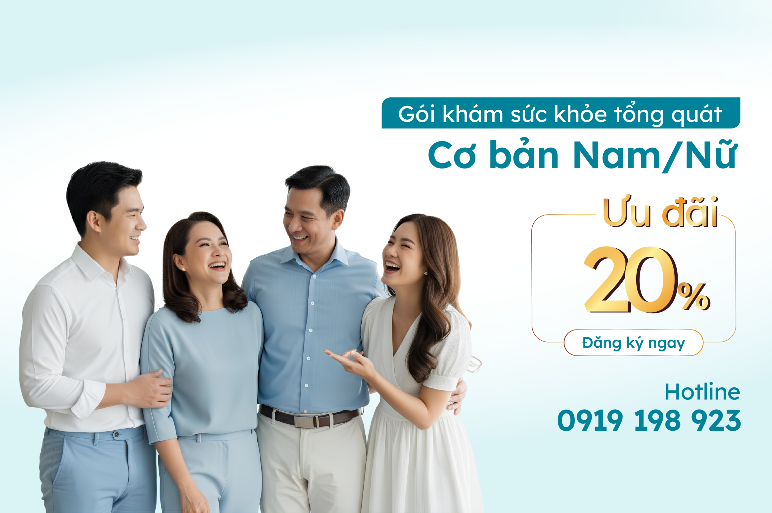 Gói khám tổng quát cơ bản Nam/Nữ