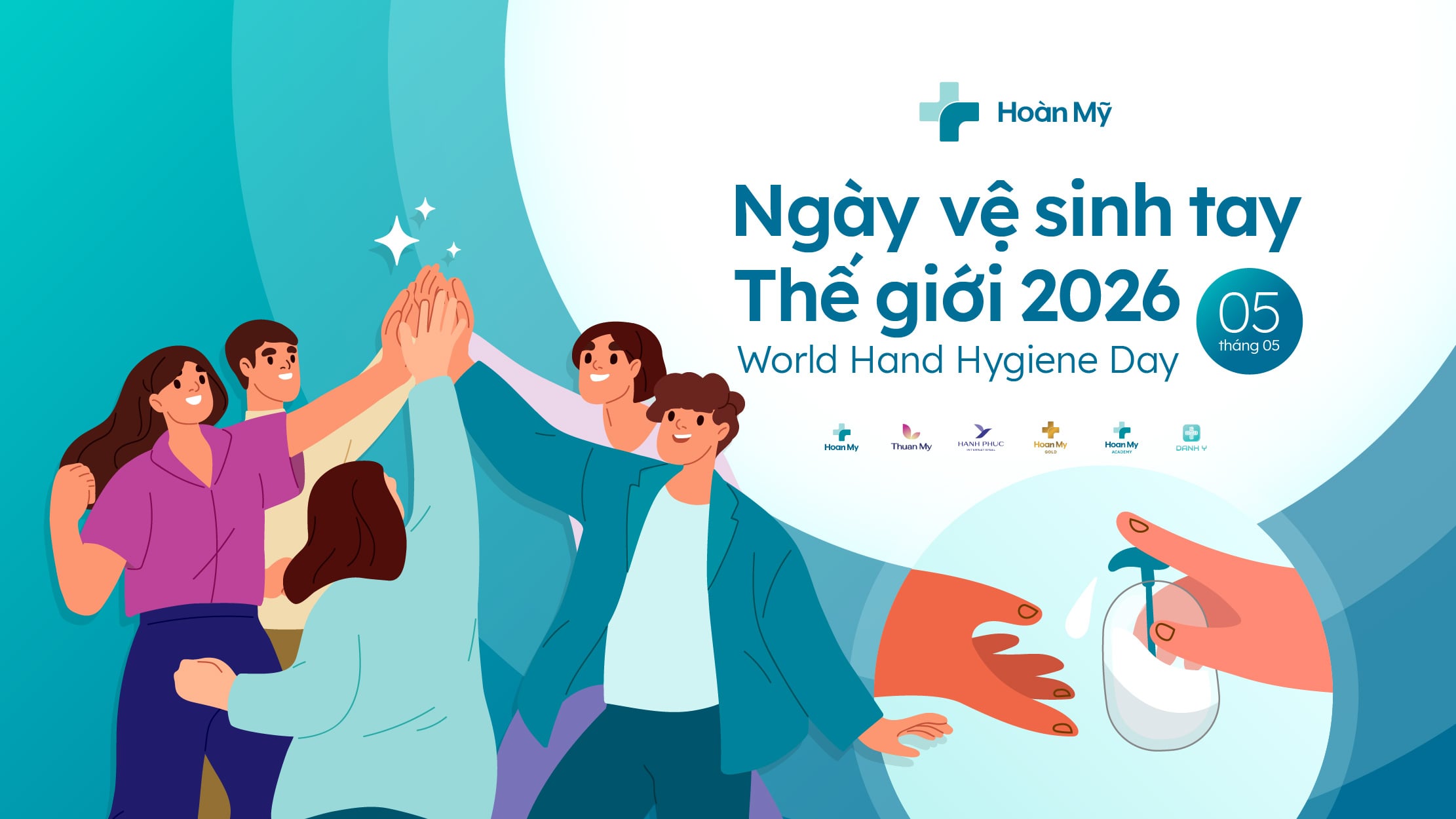 Hưởng ứng Ngày Vệ sinh tay Thế giới 2026: Hành động vì sự sống – Củng cố năng lực kiểm soát nhiễm khuẩn trên toàn hệ thống