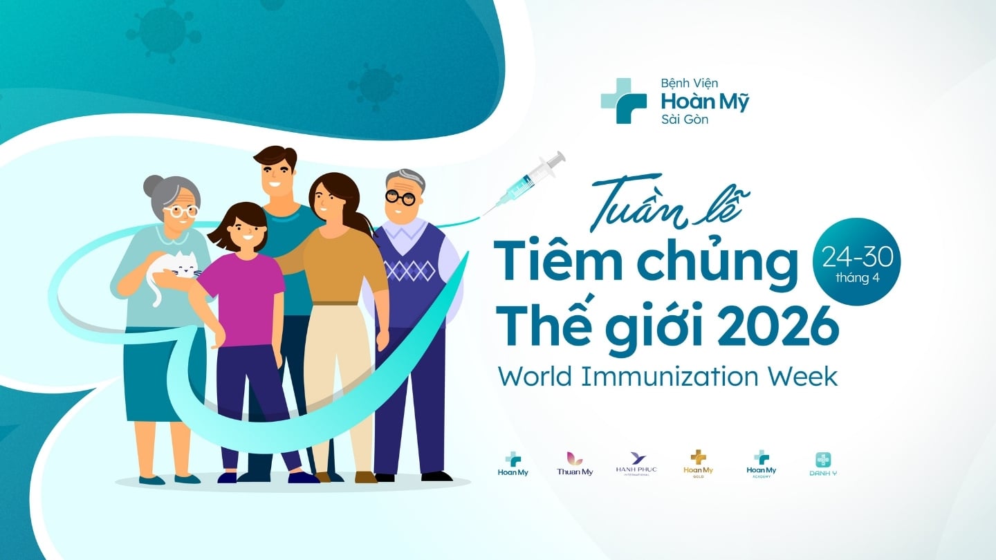 Hưởng ứng tuần lễ tiêm chủng thế giới 24 – 30/04/2026