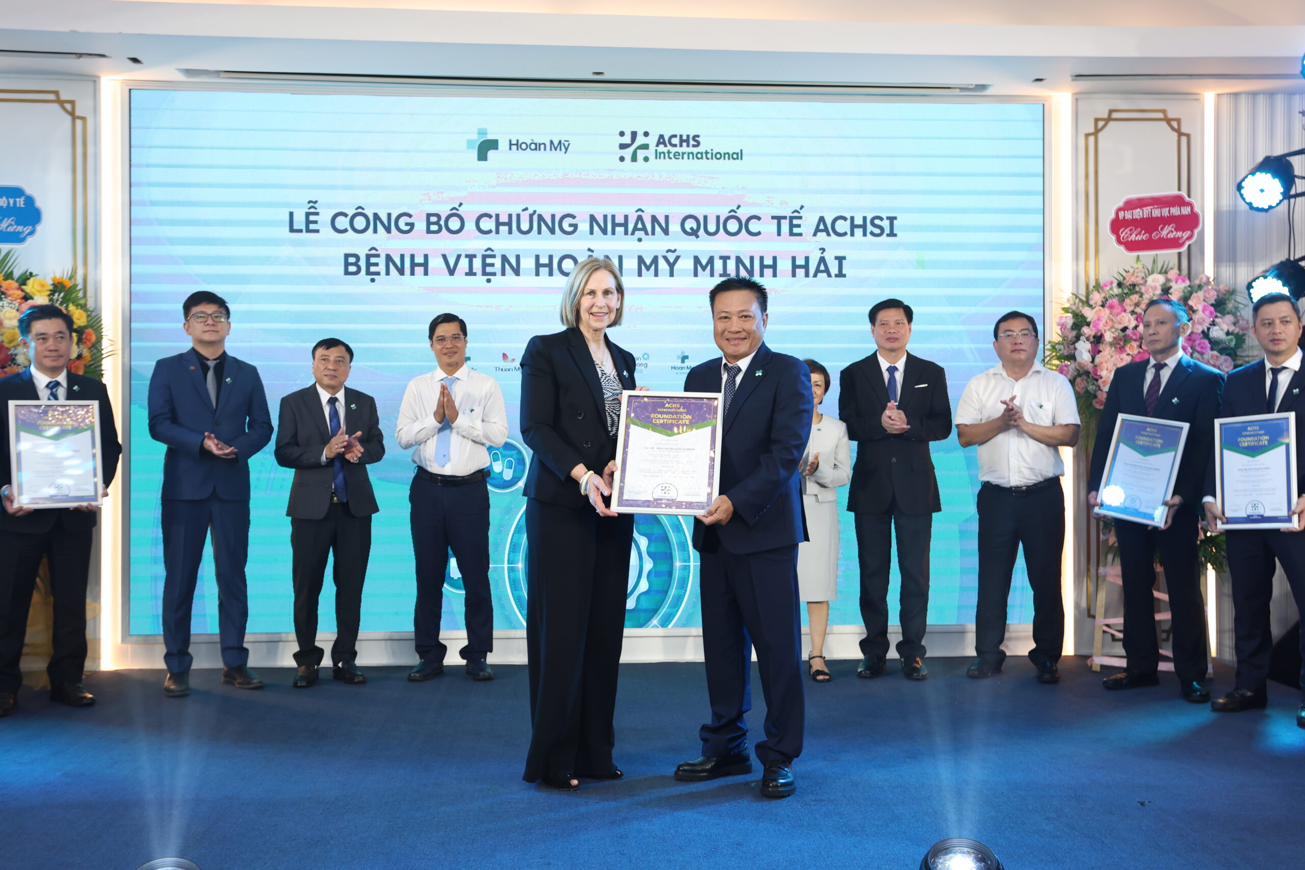 Bệnh viện Hoàn Mỹ Minh Hải chính thức đạt chứng nhận chất lượng quốc tế ACHSI