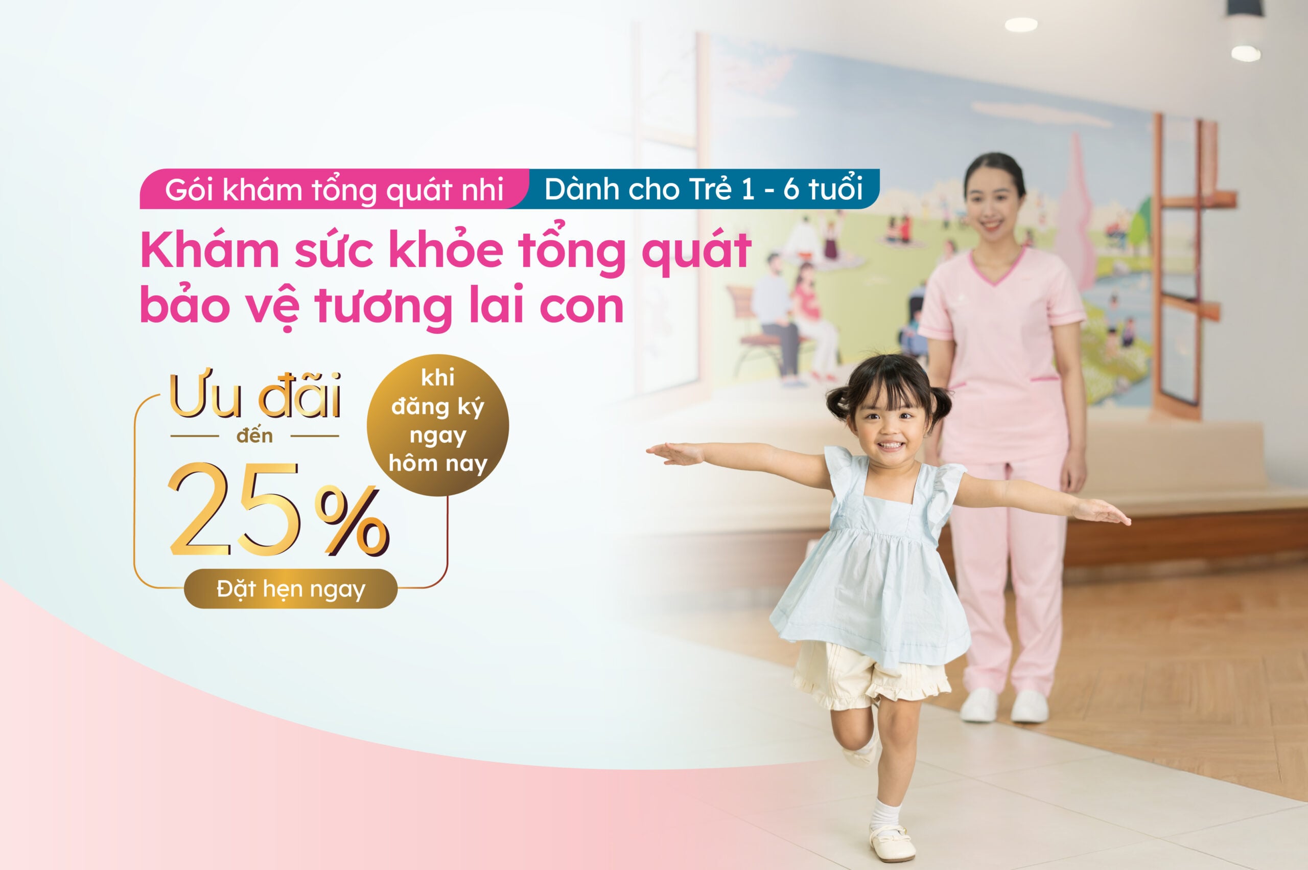 Gói khám tổng quát nhi 1 – 6 tuổi