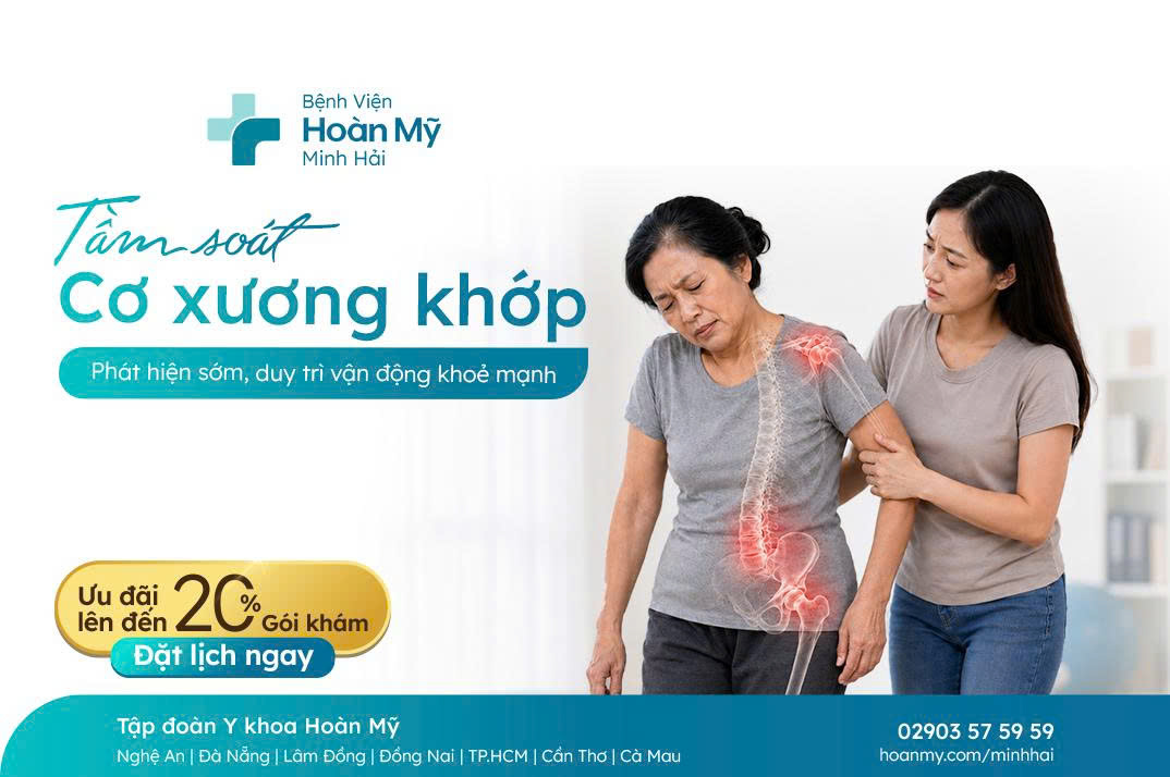 Gói khám tầm soát Cơ xương khớp