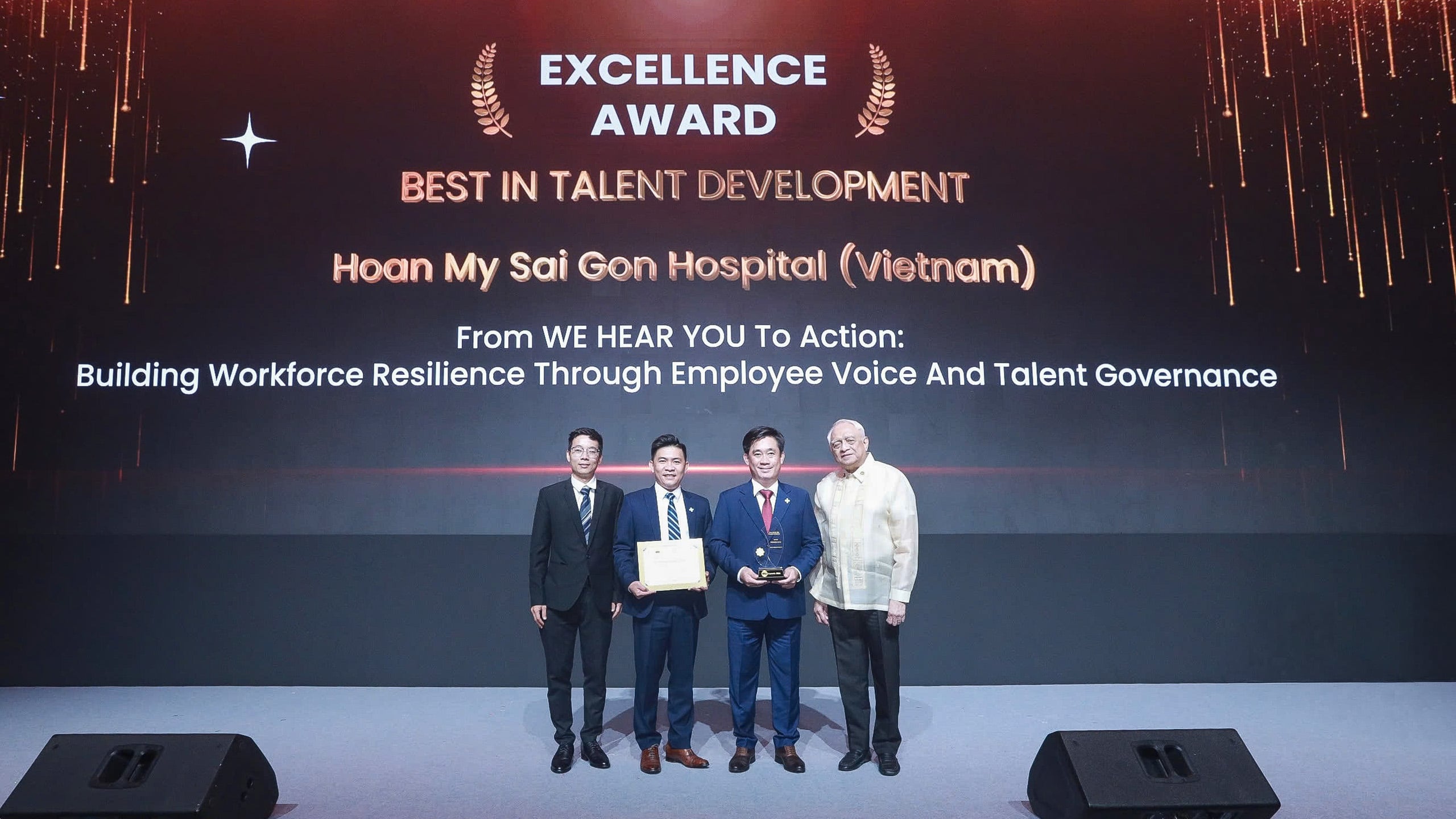 Hoàn Mỹ Thủ Đức vinh dự nhận 2 giải Excellence Award tại HMA Awards 2026