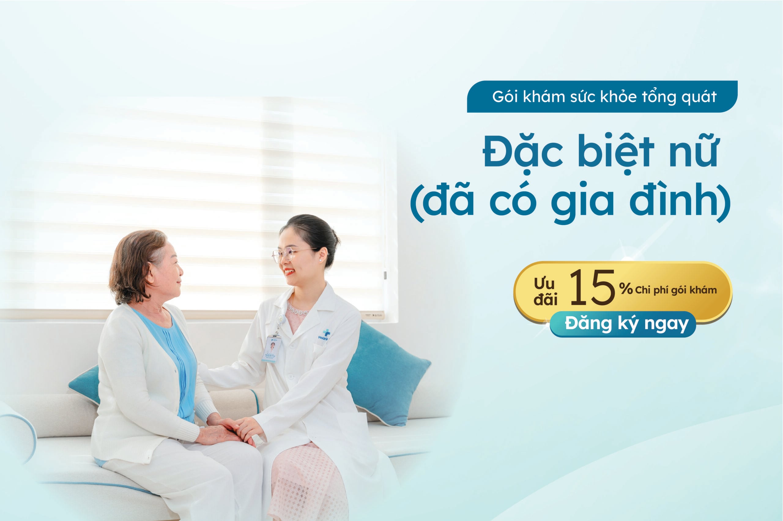 Gói khám tổng quát đặc biệt nữ đã có gia đình